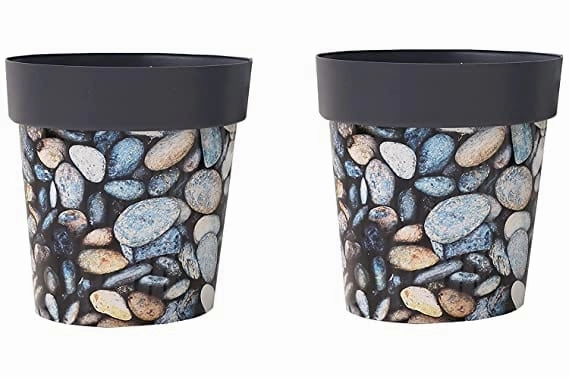 Garden Pebbler Planters (Set of 2)