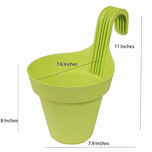 Garden Round Hook Hanging Planter (Set of 3)