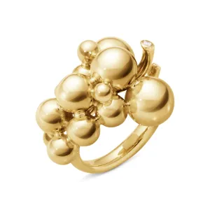 Georg Jensen Moonlight Grapes 18ct Yellow Gold Statement Ring