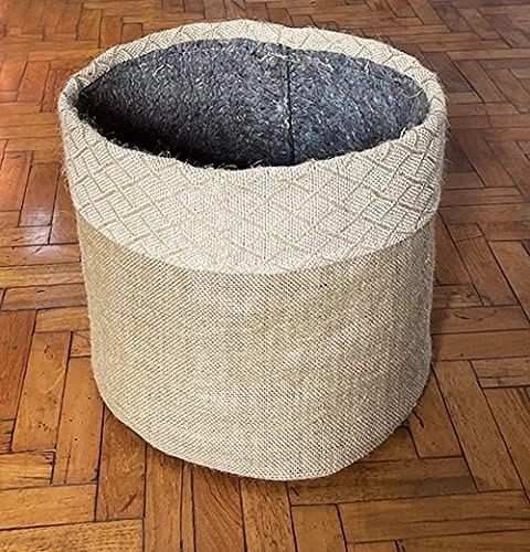 Geotextile Grow Bag with Plant Jute Cover (10.5 x 11) Inch