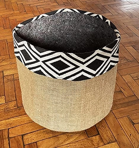 Geotextile Grow Bag with Plant Jute Cover (10.5 x 11) Inch