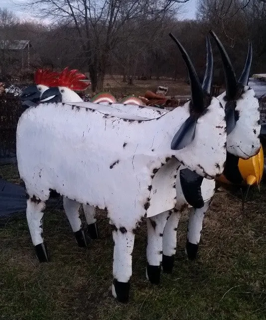 Giant Life Size Goat decorative plants  