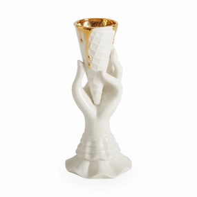 Gilded I-Scream Vase mini ornamental plant  