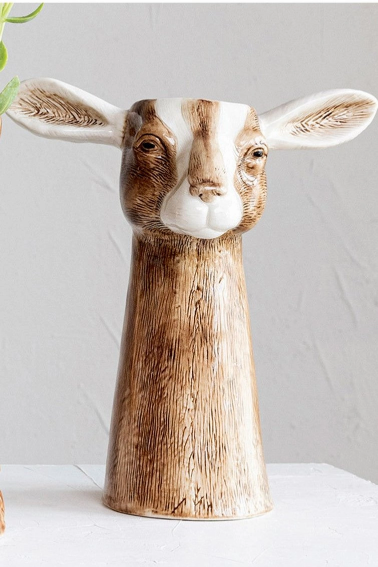Goat Vase