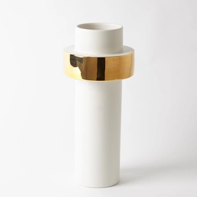 Gold Ring - Vase High mini ornamental plant  