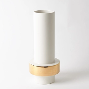 Gold Ring - Vase Low mini ornamental plant  
