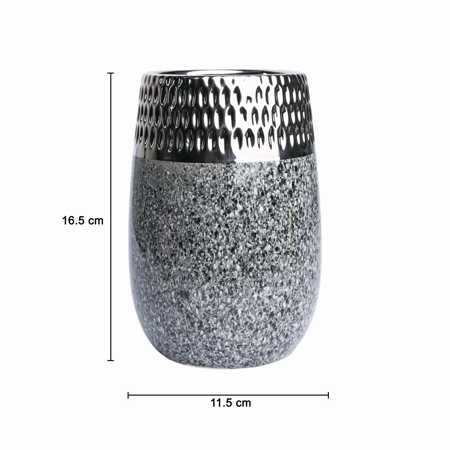 Golden Edge   Ceramic Vase