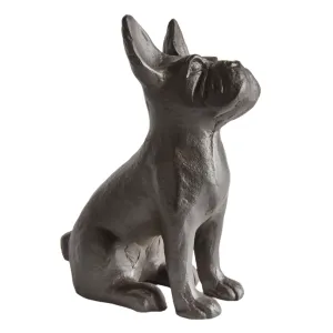 Good Boy Dog Sculpture dried flowers  