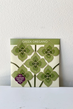 Greek Oregano Seeds Art Pack decorative flowerpot  