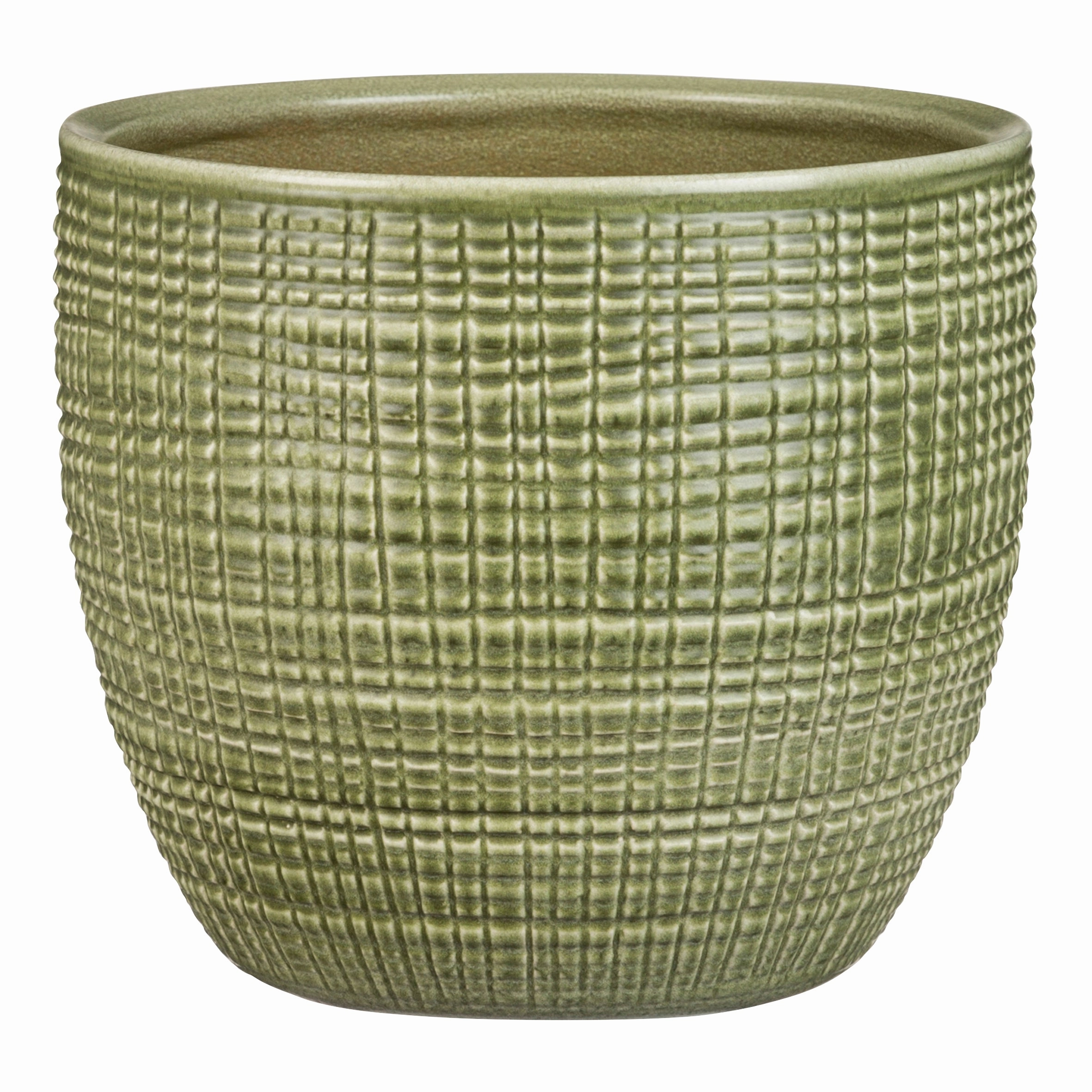 Green Indoor Ceramic Cover Pot Menta (866) tall green plant  