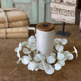 Halo Eucalyptus Candle Rings xl flower pot  