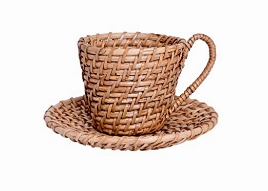Handmade Natural Cane Planter/Plant Holder (35 X 15 X 42 cm)