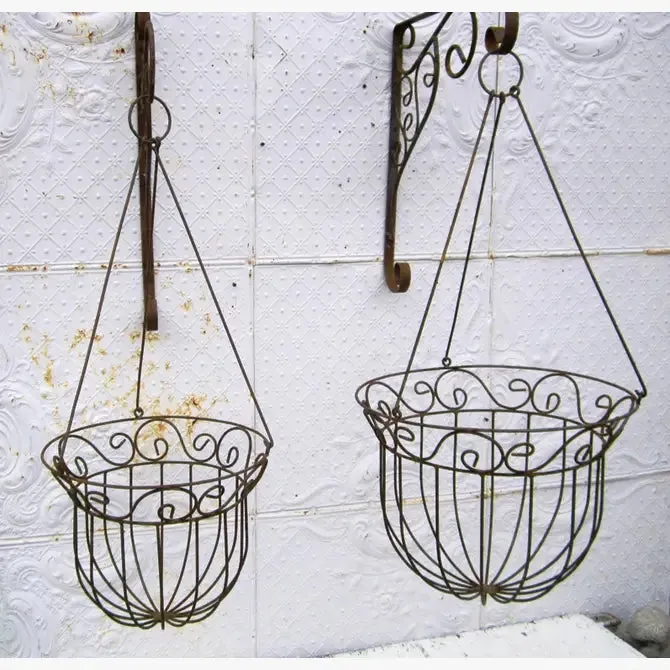 Hanging Basket with Hangers Set of 2