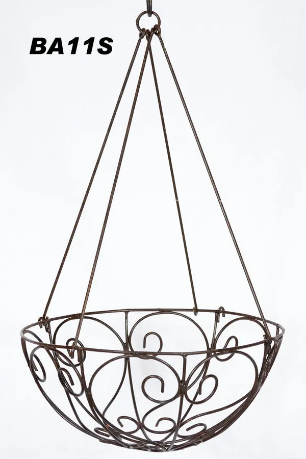 HANGING BASKET WITH REMOVEABLE HANGER decorative plants  