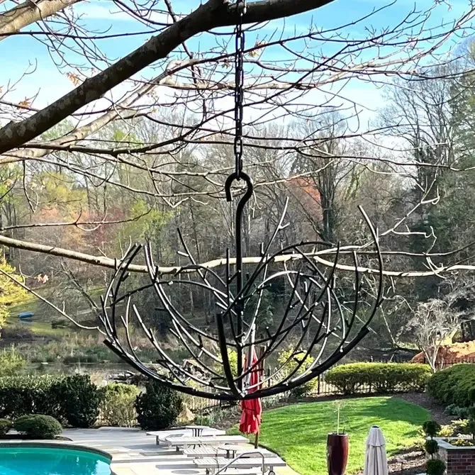 Hanging Branch Tree with Loop on Top