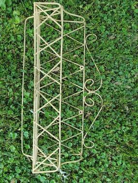 Hanging Basket with wire rod. decorative plants  