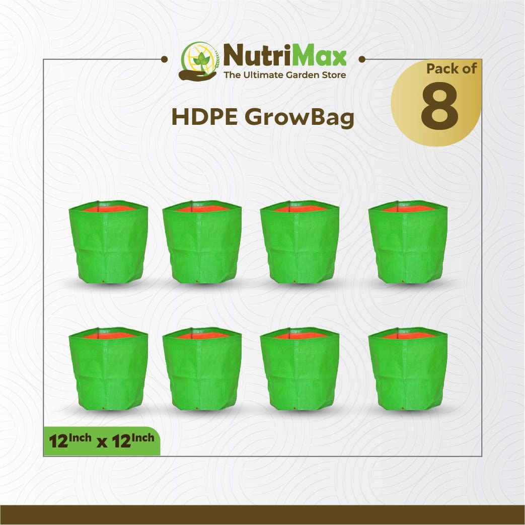 HDPE 200 GSM 12 inch x 12 inch Outdoor Plant Bag