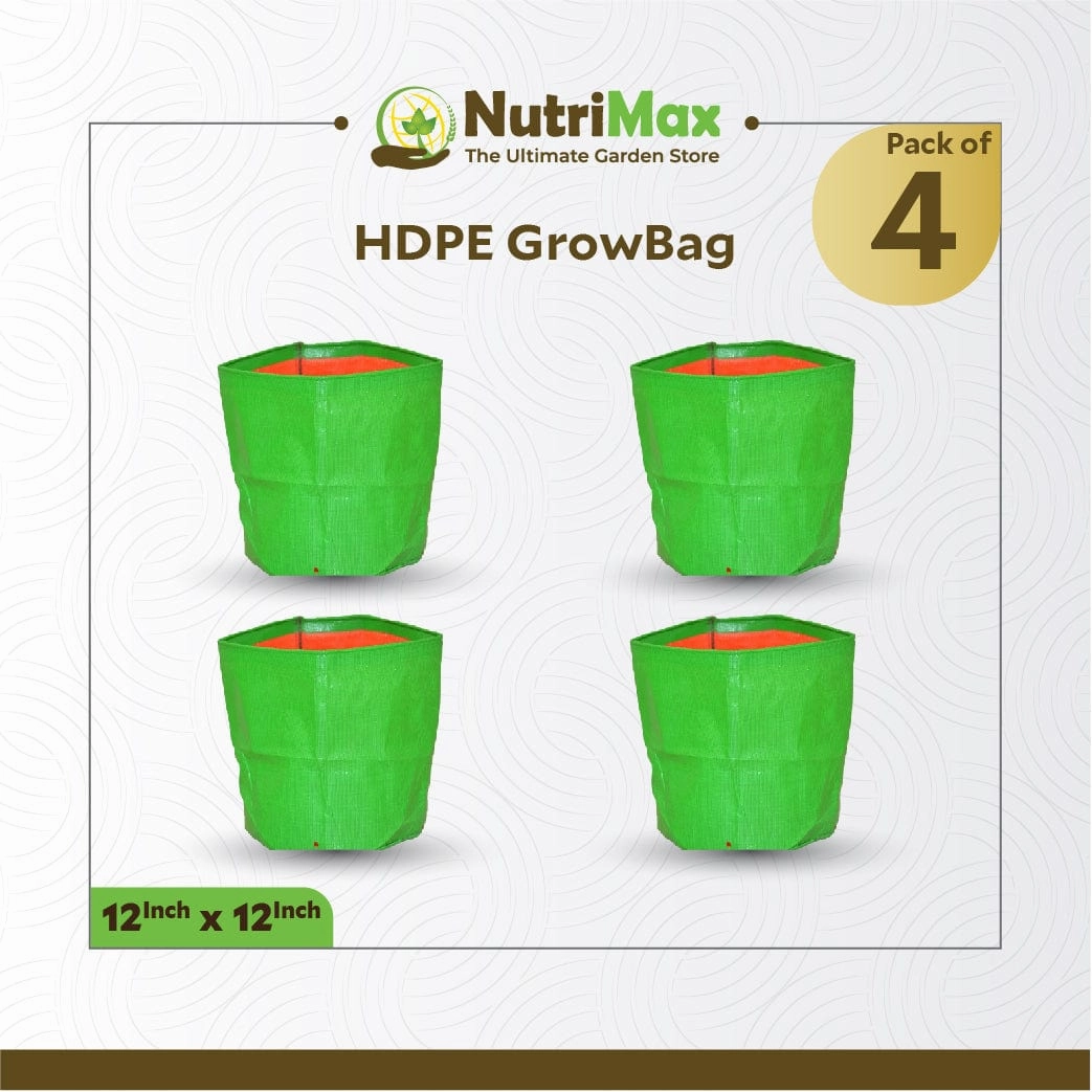 HDPE 200 GSM 12 inch x 12 inch Outdoor Plant Bag