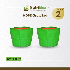 HDPE 200 GSM 15 inch x 15 inch Outdoor Plant Bag ceramic planter  