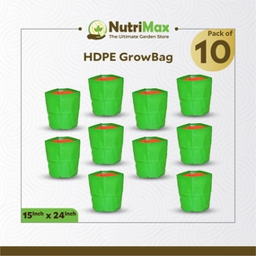 HDPE 200 GSM Growbags 15 inch x 24 inch Outdoor Plant Bag ceramic planter  