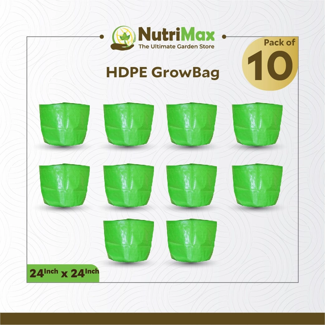 HDPE 200 GSM Growbags 24 inch x 24 inch Outdoor Plant Bag