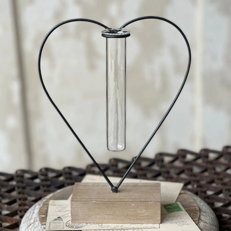 Heart-Shaped Flower Holders