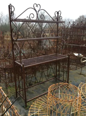 Heavy Baker's Rack decorative plants  