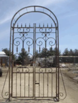 HEAVY GATE ARBOR decorative plants  