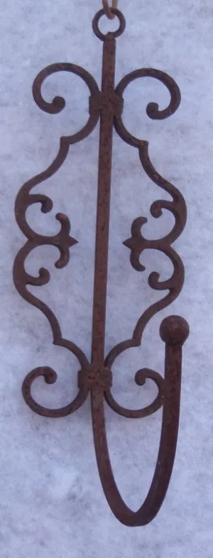 Heavy Scroll Hose Holder decorative plants  