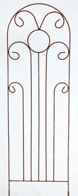Heavy Solid Steel Tall Round Top Circle Trellis decorative plants  