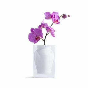 Henry - Bud Vase Hamptons White mini ornamental plant  