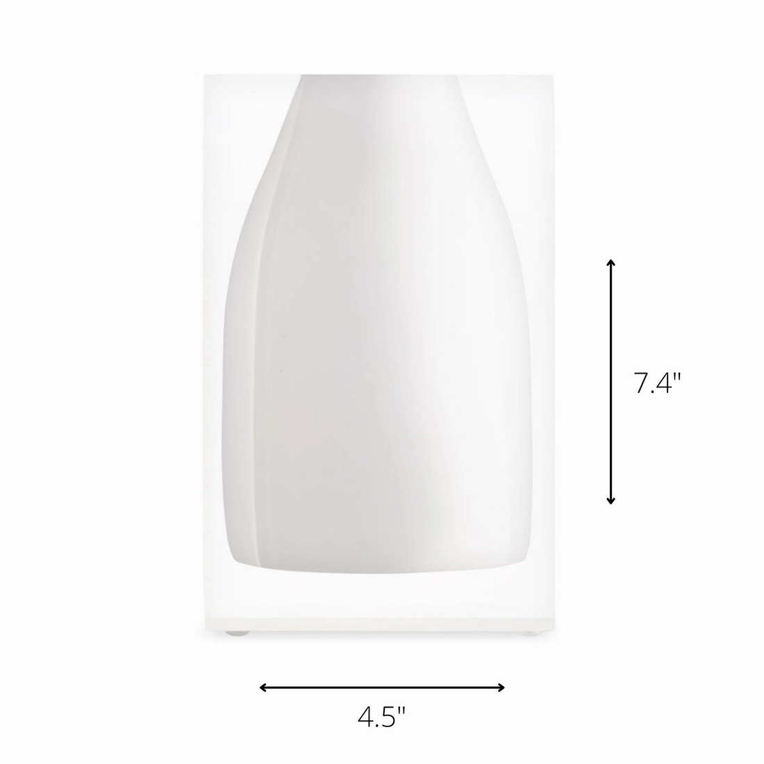 Hester - Bud Vase Hamptons White