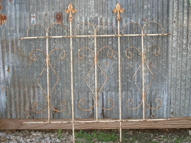 Hoop Top Fence decorative plants  