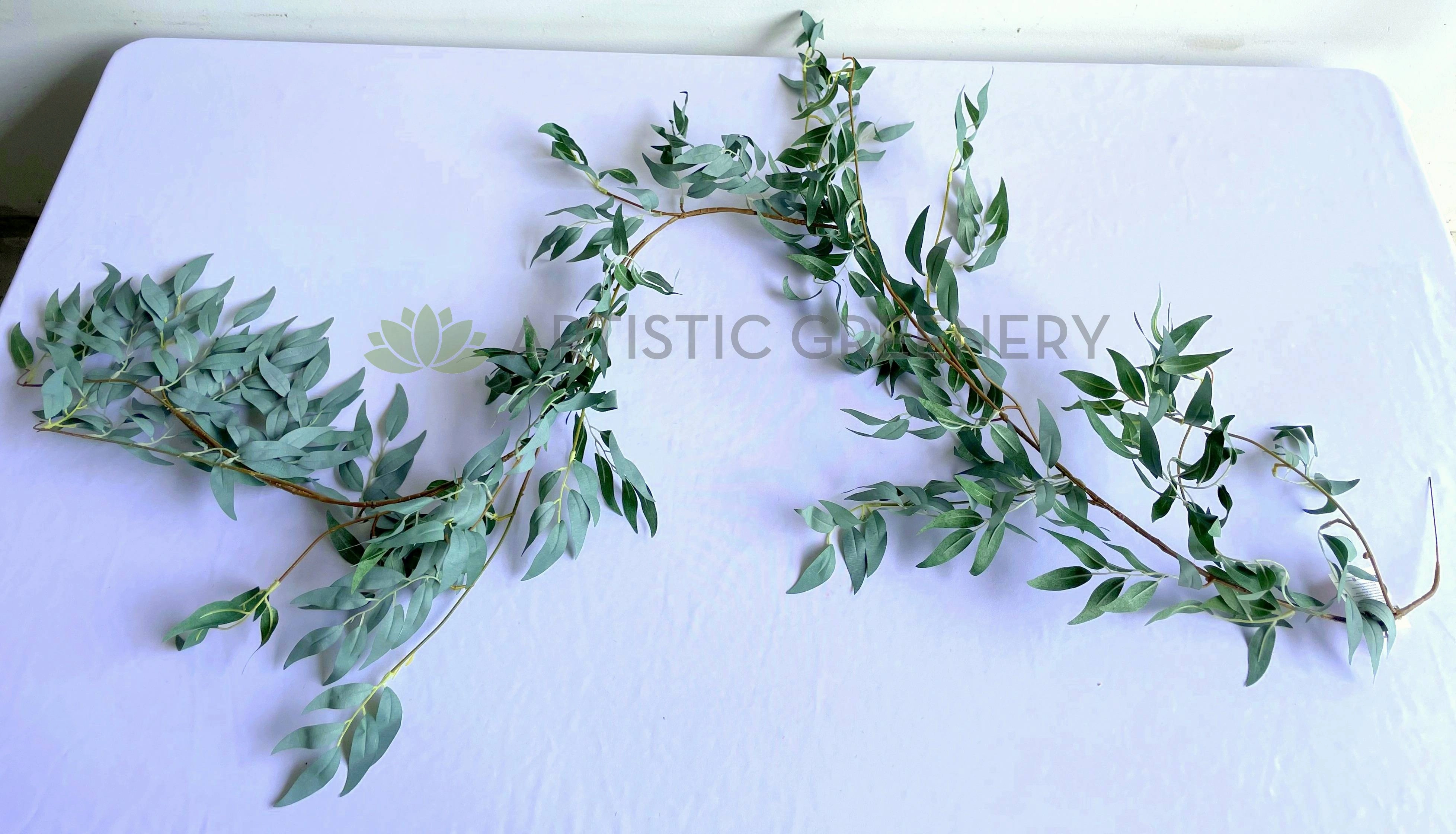HP0070 Willow Garland 180cm Grey Green
