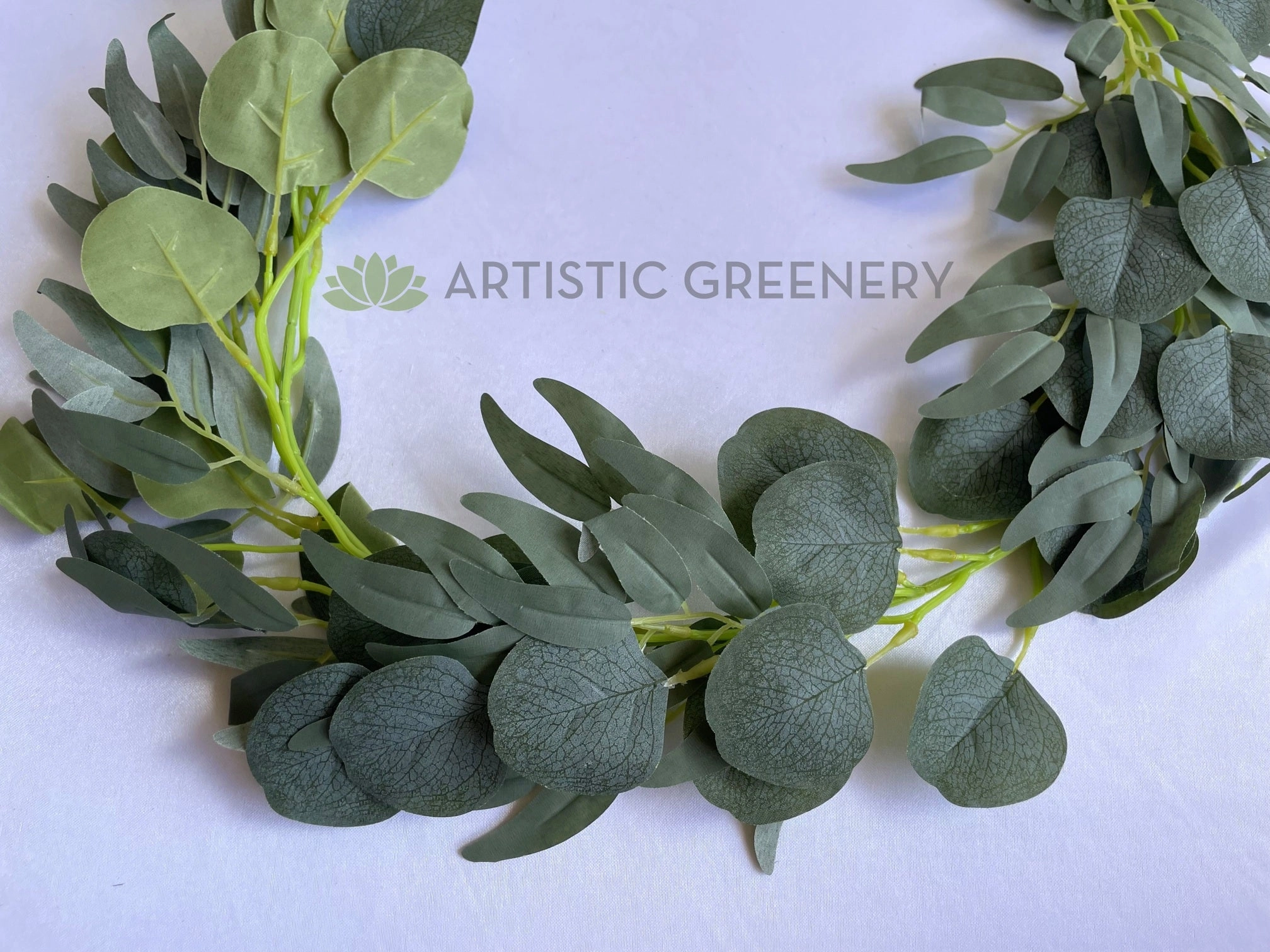 HP0077 Eucalyptus & Gum Leaves Garland 200cm