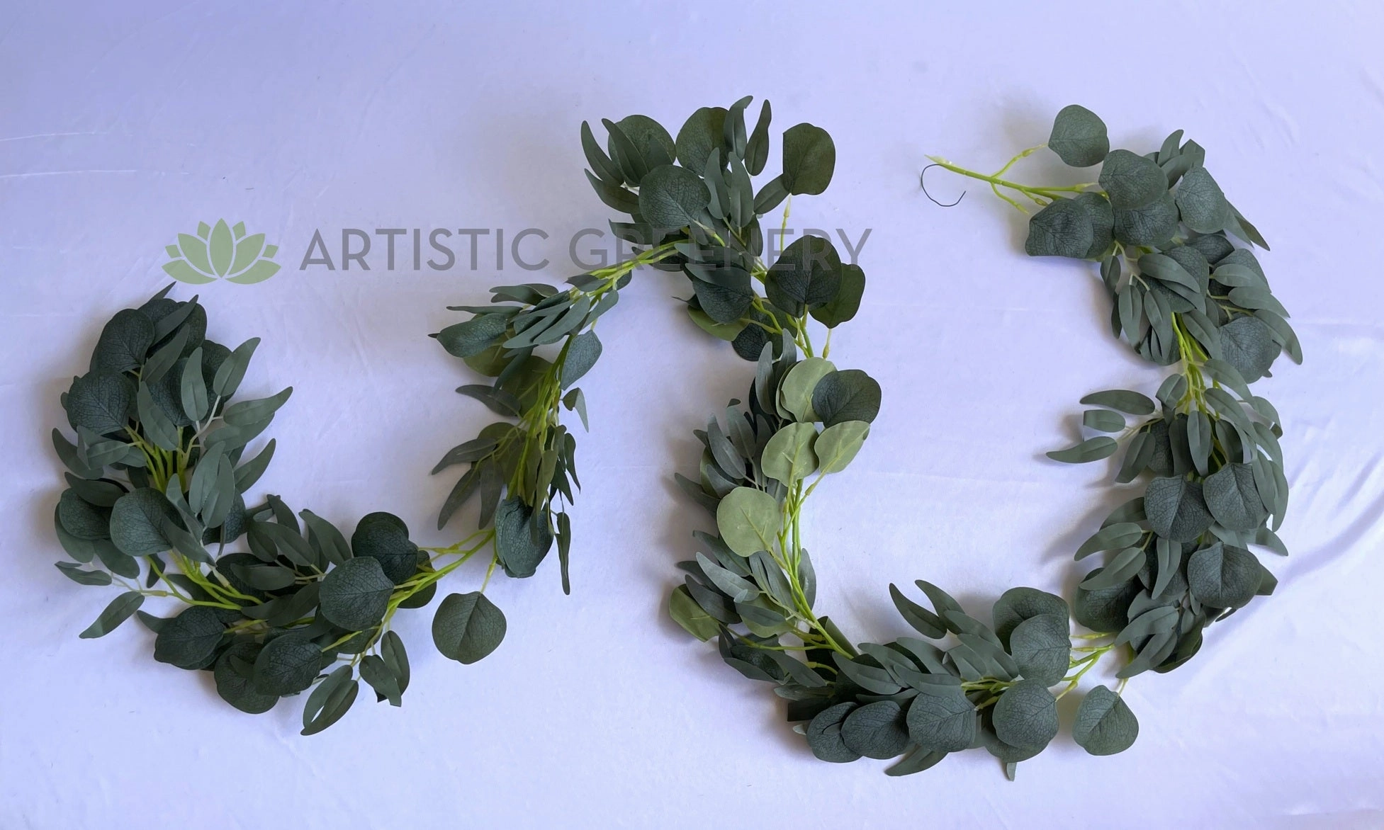 HP0077 Eucalyptus & Gum Leaves Garland 200cm