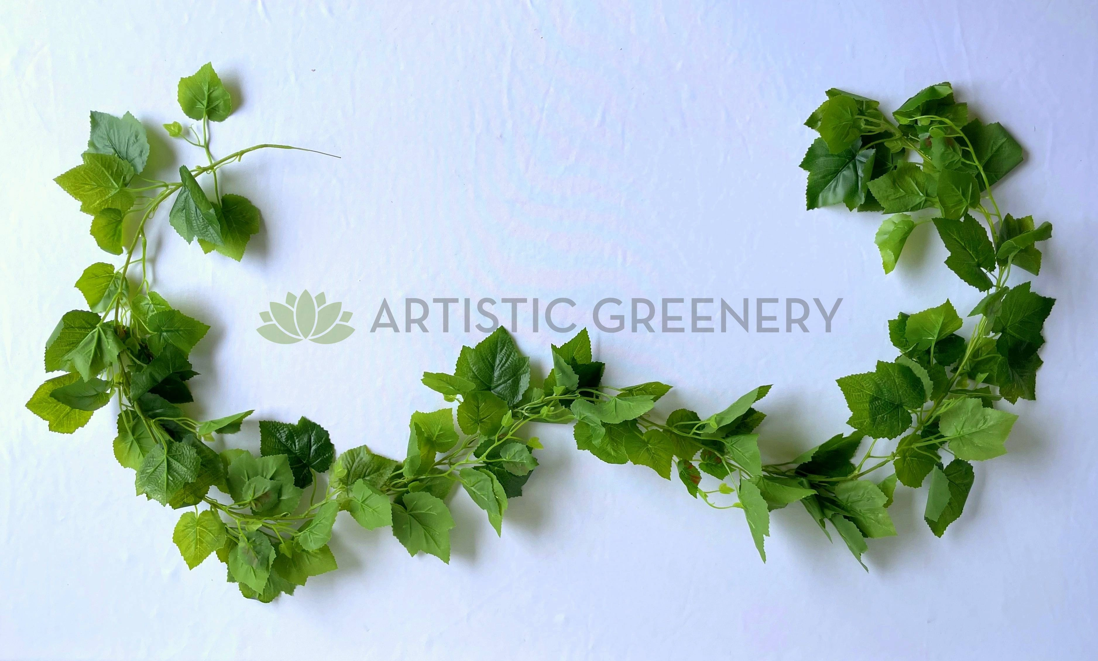 HP0080 Green Little Linden Garland / Grape Vine 170cm