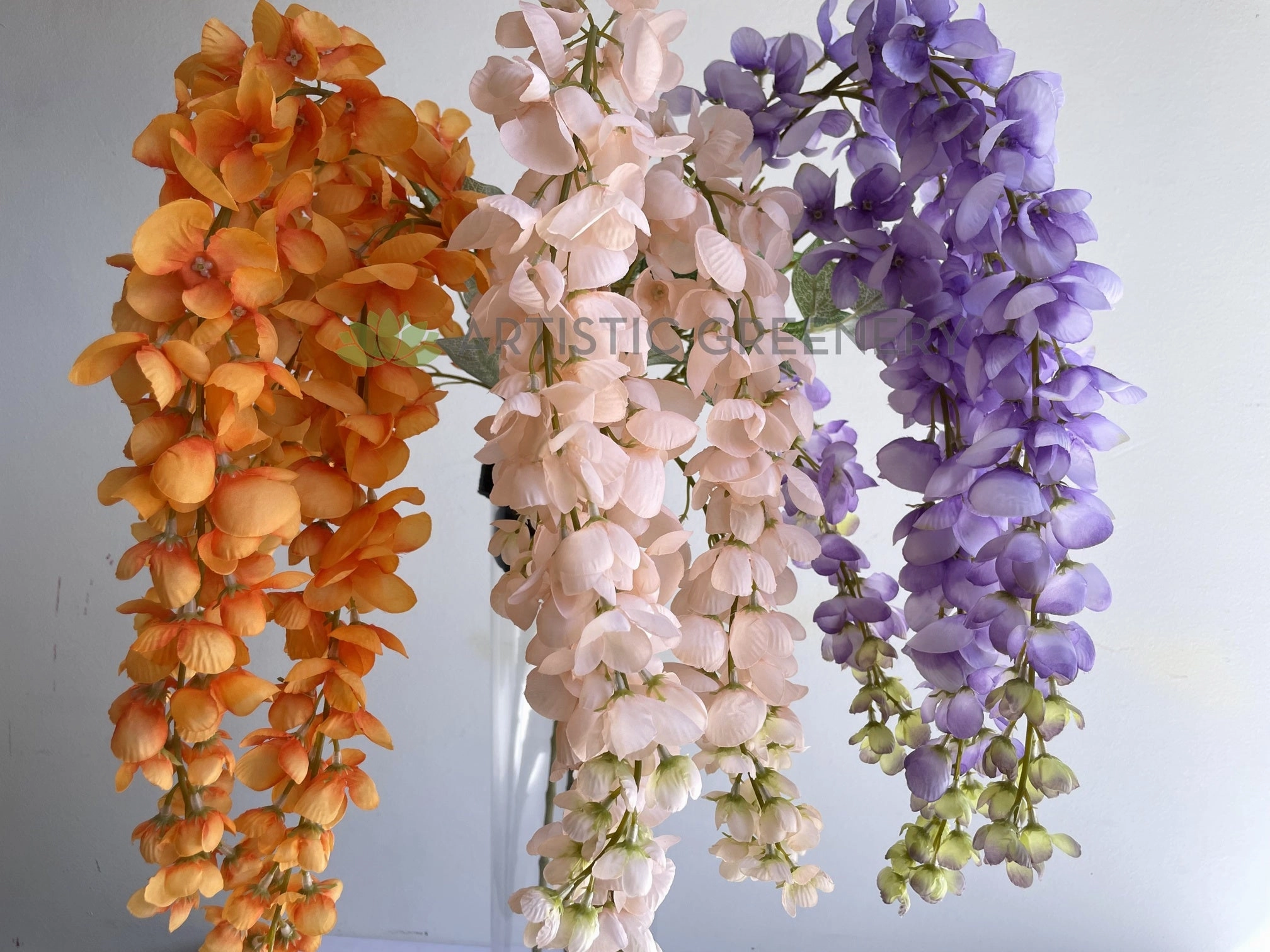 HP0086 Hanging Wisteria 112cm 3 Colours