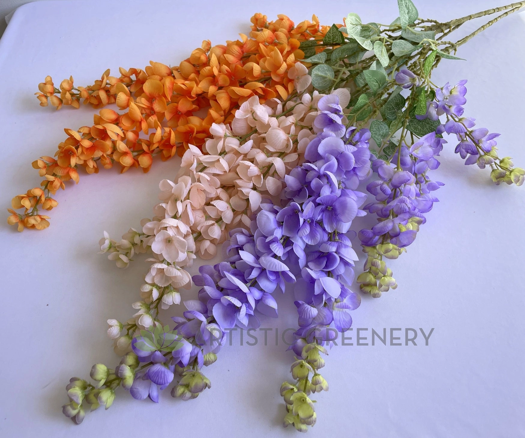 HP0086 Hanging Wisteria 112cm 3 Colours