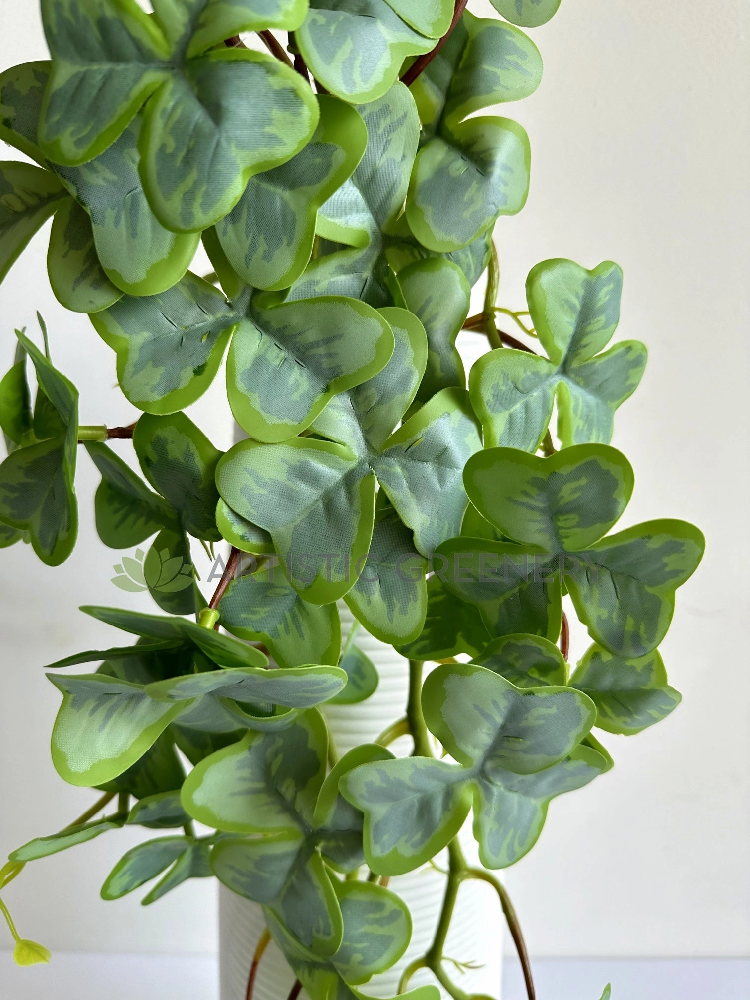 HP0106 Hanging Clover Plant (Shamrock)82cm Green