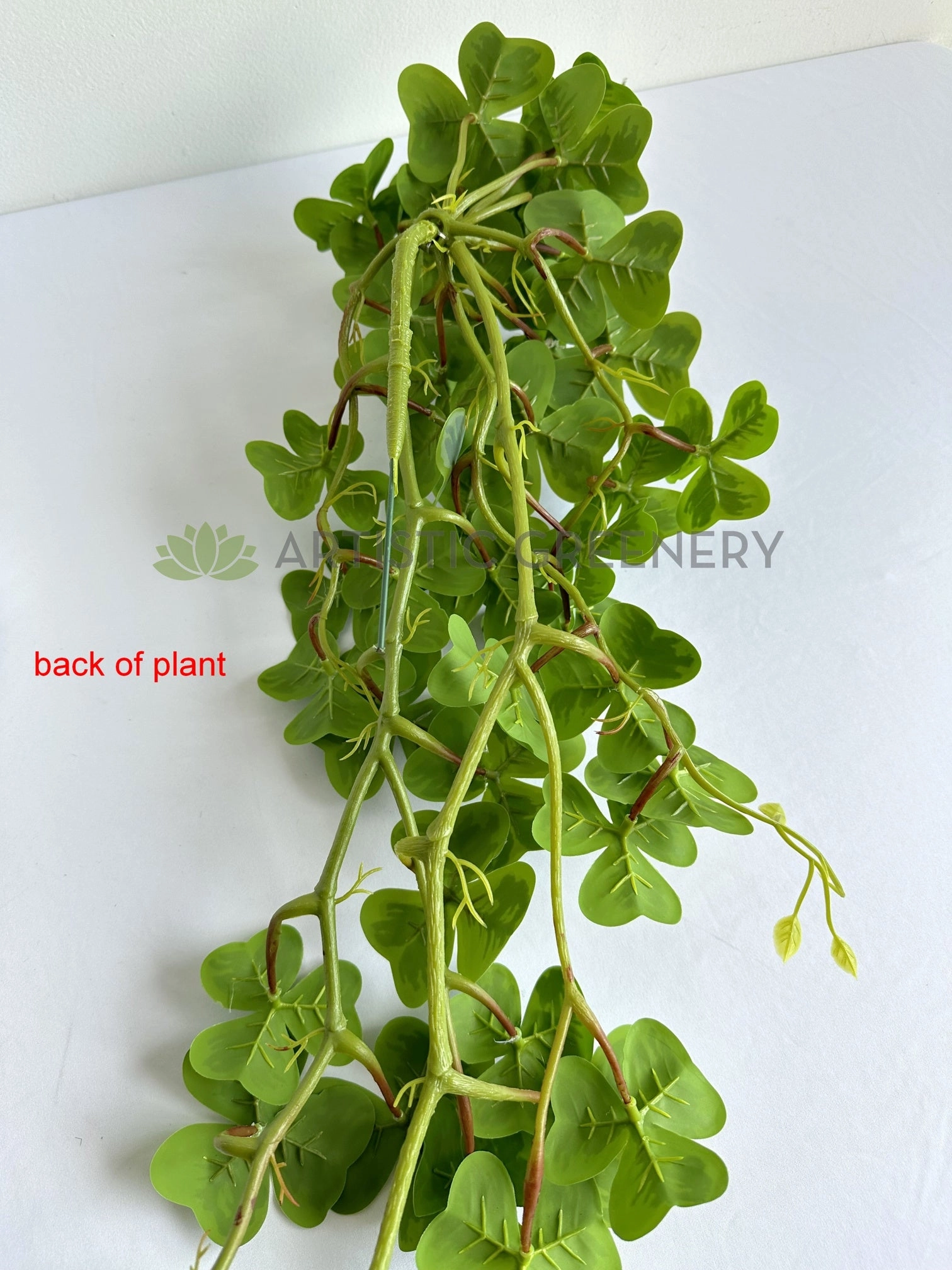 HP0106 Hanging Clover Plant (Shamrock)82cm Green