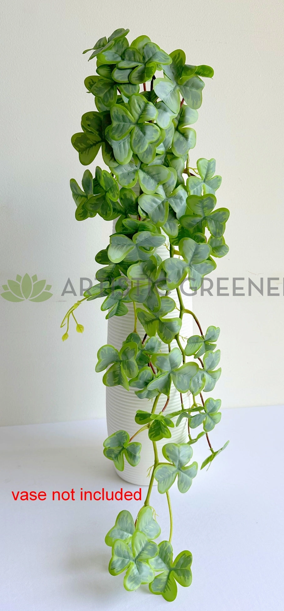 HP0106 Hanging Clover Plant (Shamrock)82cm Green