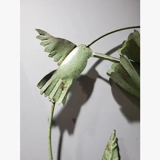 Hummingbird Wall Basket