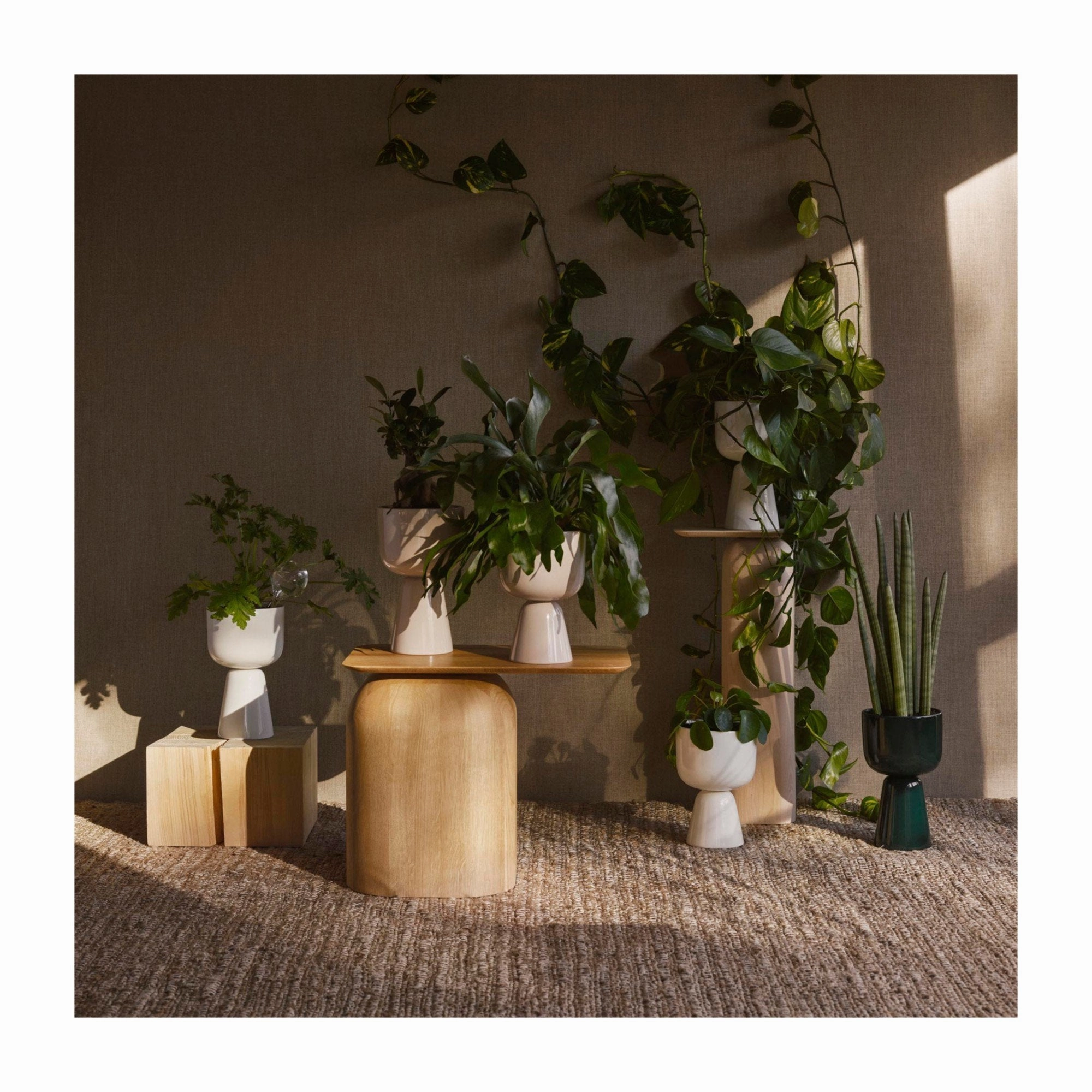 Iittala Nappula Flowerpot Dark Green, 23cm