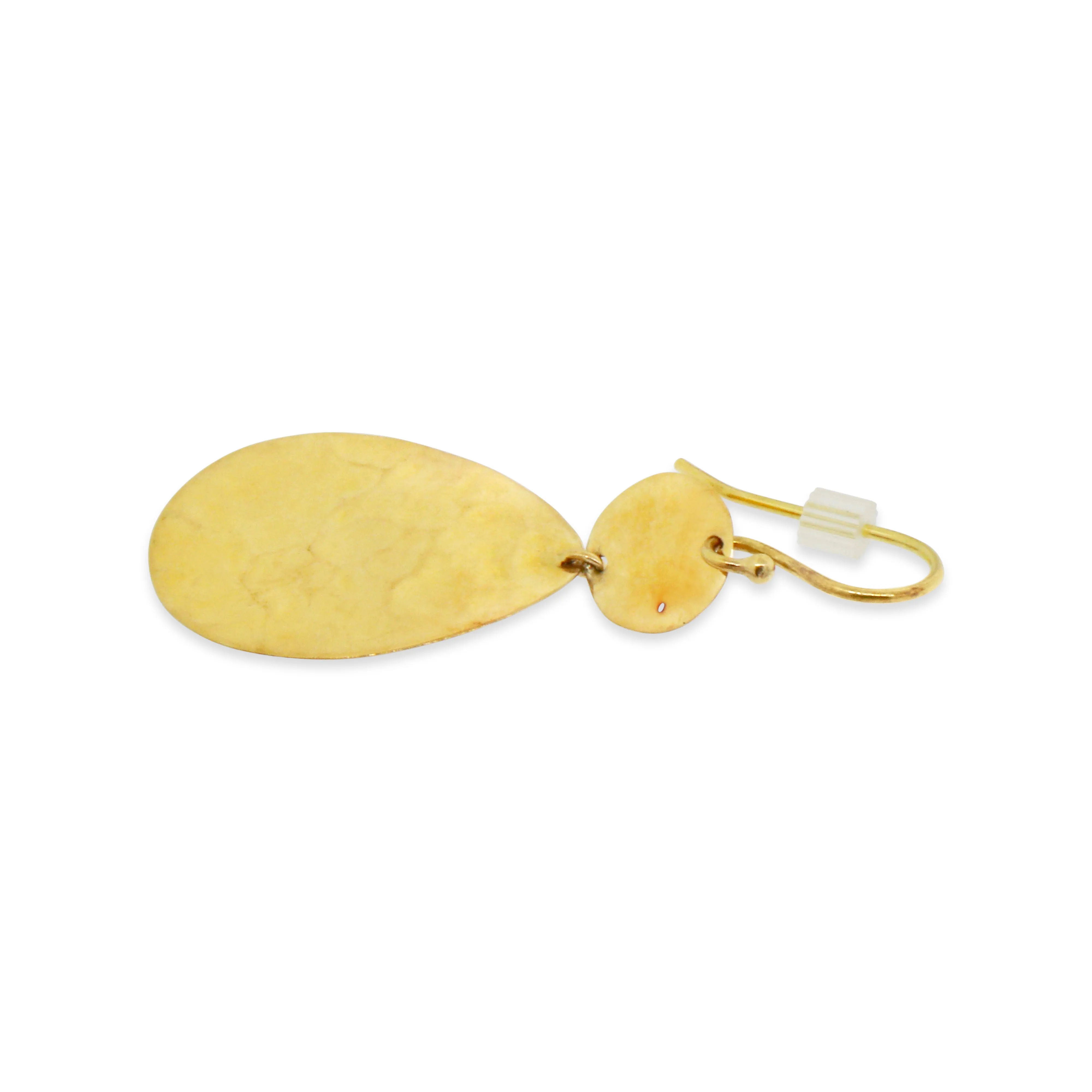 Ippolita Crinkle Snowman Drop Earrings - Classico Collection