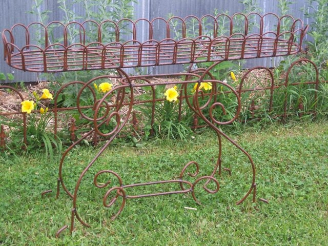 Iron Looped Long Planter Elegant Designs cactus succulent plant  