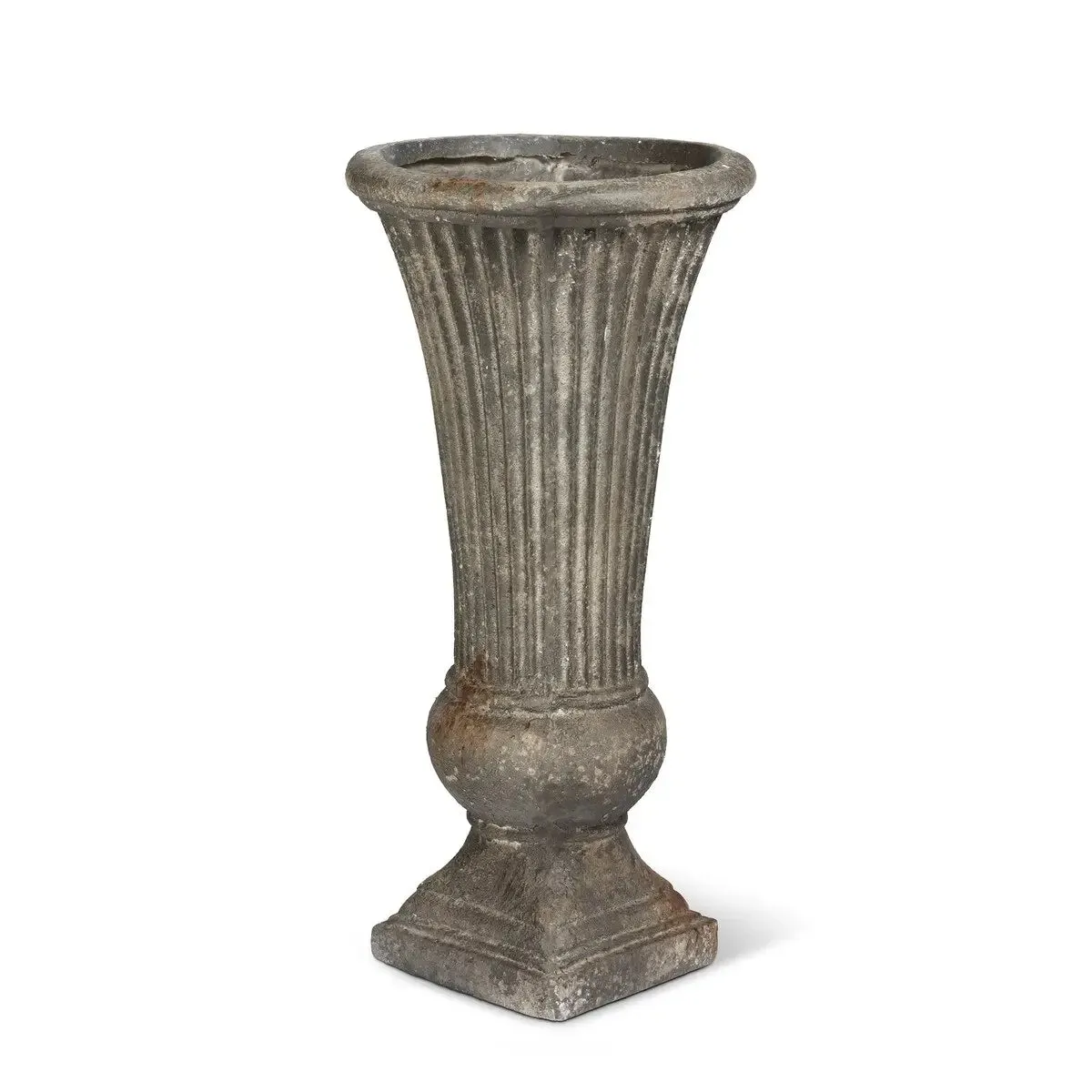 Ivy Fluted Planter dried flowers  