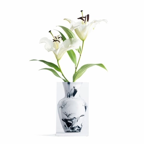 Joseph Vase - White Marble mini ornamental plant  