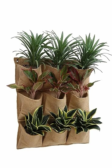 Jute Planter Pot, Standard desktop planter  