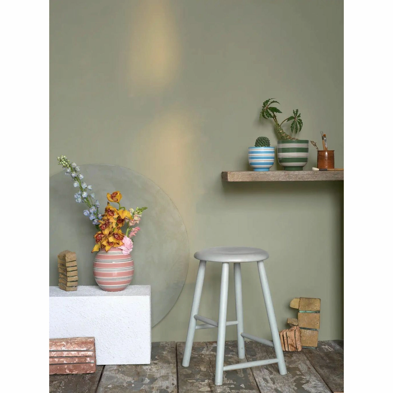 K?hler Omaggio Nuovo Plants, Blue